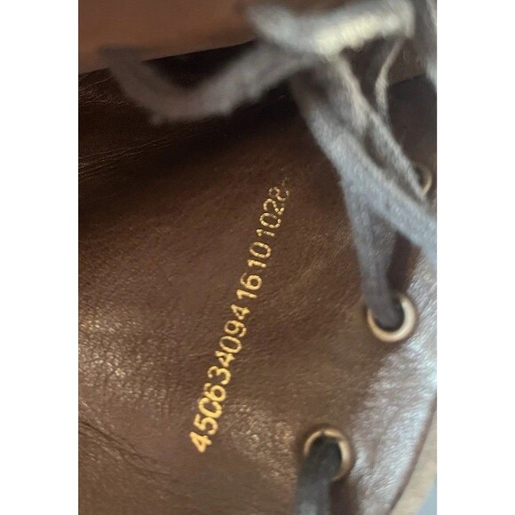 Ecco Men Suede Leather Boots 45 Us 11 11.5 Shoes Chukka Brown shoes main image 4